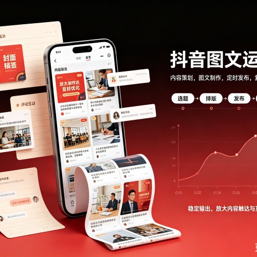 华州抖音图文代运营服务
